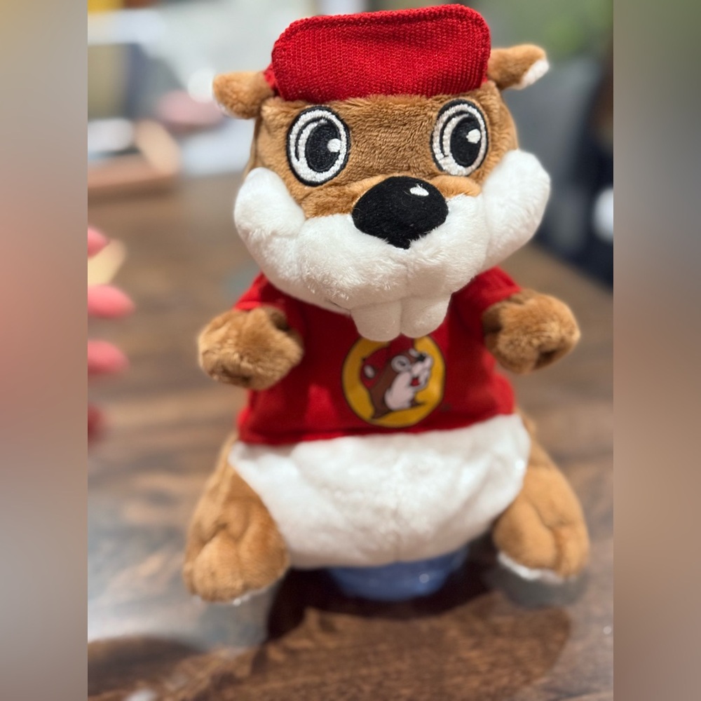 Buc-ee's Beaver Hand Puppet Mascot Plush Novelty Souvenir 9” Plush Animal Toy